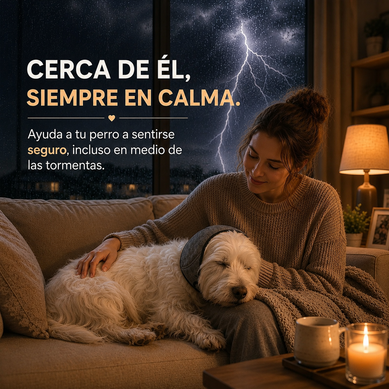 Pawflow Calm - Protector calmante para perros