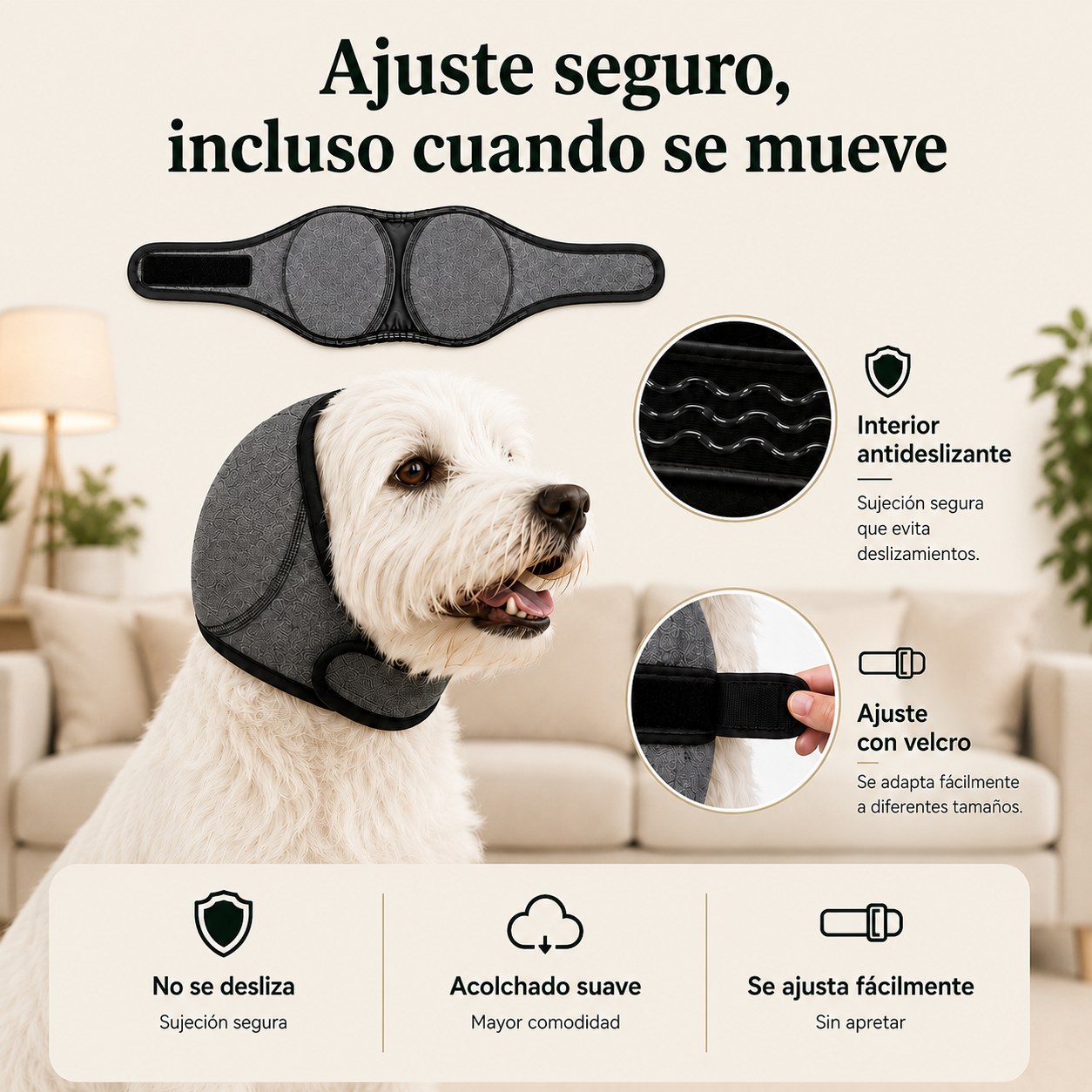 Pawflow Calm - Protector calmante para perros