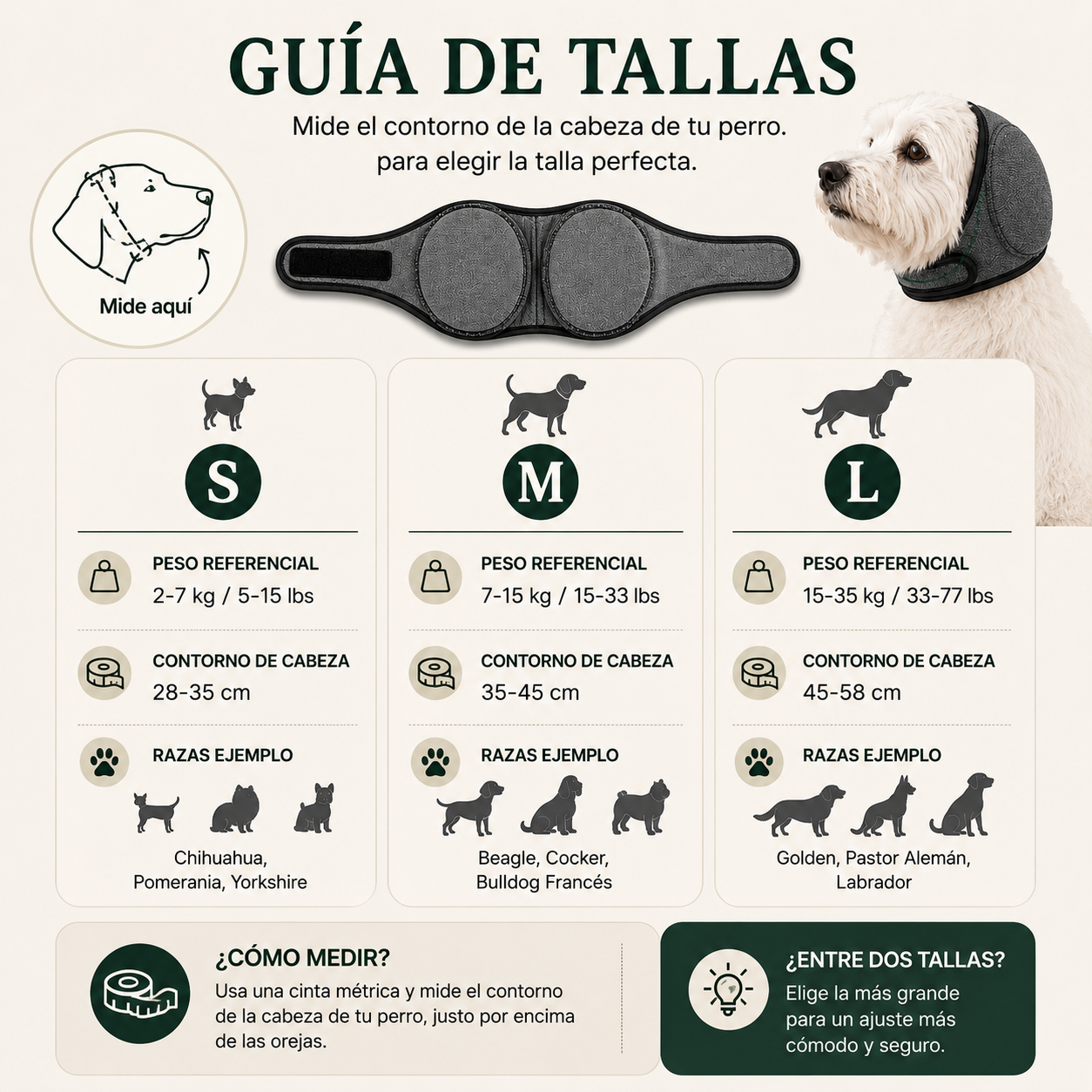 Pawflow Calm - Protector calmante para perros