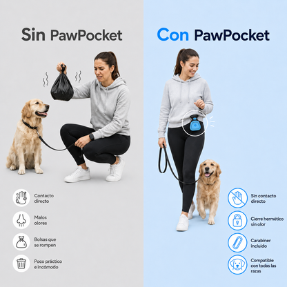 PawPocket™ Recogedor Higiénico para Perros